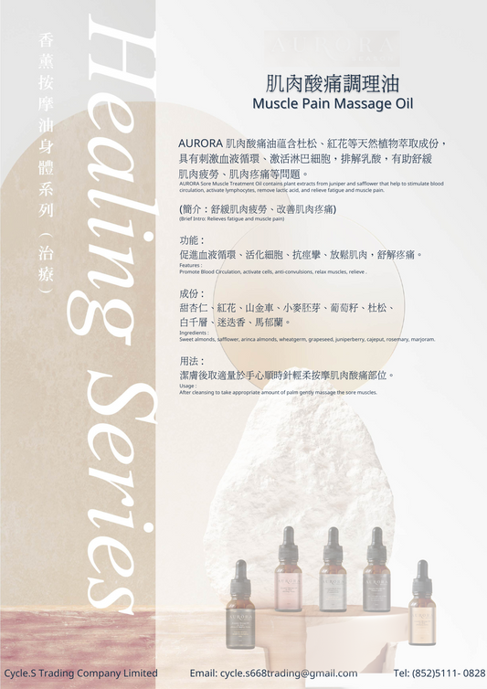 肌肉酸痛調理油 Muscle Pain Massage Oil