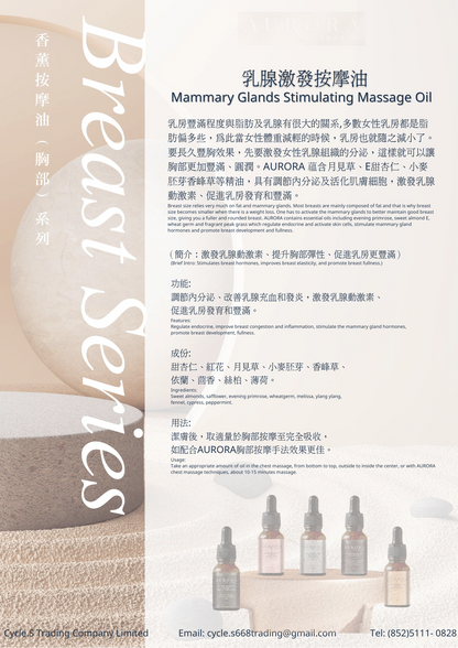 乳腺激發按摩油 Mammary Glands Stimulating Massage Oil